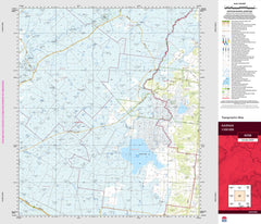 Narran 8338 Topographic Map 1:100k