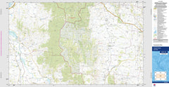 Yaven Creek 8427-2N Topographic Map 1:25k