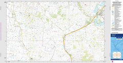 Tarcutta 8427-3N Topographic Map 1:25k