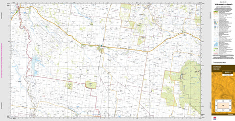 Marsden 8430-S Topographic Map 1:50k