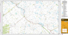Dandaloo 8433-S Topographic Map 1:50k