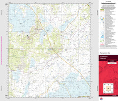 Cumborah 8438 Topographic Map 1:100k