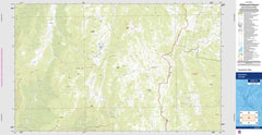 Jagungal 8525-1S Topographic Map 1:25k