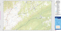 Perisher Valley 8525-2S Topographic Map 1:25k