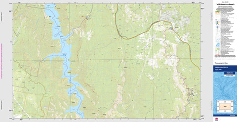 Yarrangobilly 8526-1S Topographic Map 1:25k