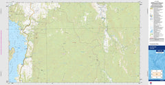 Blowering 8527-2S Topographic Map 1:25k