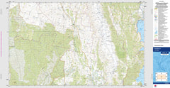 Wondalga 8527-3S Topographic Map 1:25k