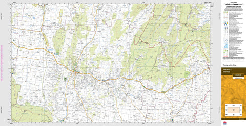 Grenfell 8530-S Topographic Map 1:50k
