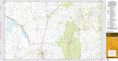 Peak Hill 8532-N Topographic Map 1:50k