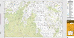 Numbla Vale 8624-N Topographic Map 1:50k