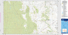 Umburra 8627-1S Topographic Map 1:25k
