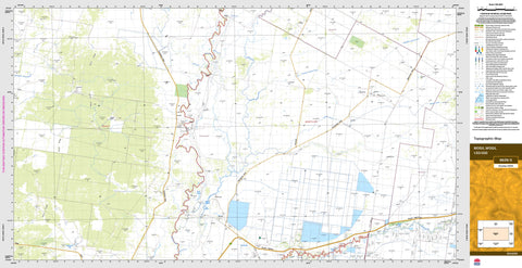 Mogil Mogil 8639-S Topographic Map 1:50k
