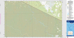 Yambulla 8723-2N Topographic Map 1:25k