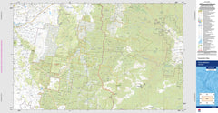 Coolumbooka 8724-2S Topographic Map 1:25k