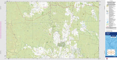 Tinderry 8726-1S Topographic Map 1:25k