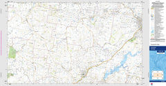 Carcoar 8730-4N Topographic Map 1:25k