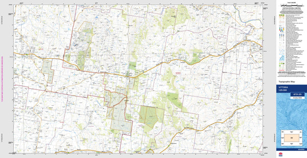 Vittoria 8731-2S Topographic Map 1:25k