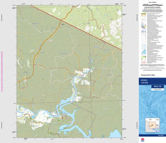 Genoa 8823-3S Topographic Map 1:25k