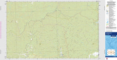 Nerrigundah 8825-1N Topographic Map 1:25k