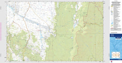 Monga 8826-1N Topographic Map 1:25k