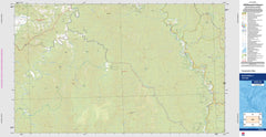 Burrumbela 8826-2N Topographic Map 1:25k