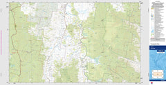 Kain 8826-4S Topographic Map 1:25k