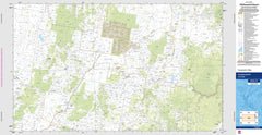 Kooringaroo 8828-2S Topographic Map 1:25k