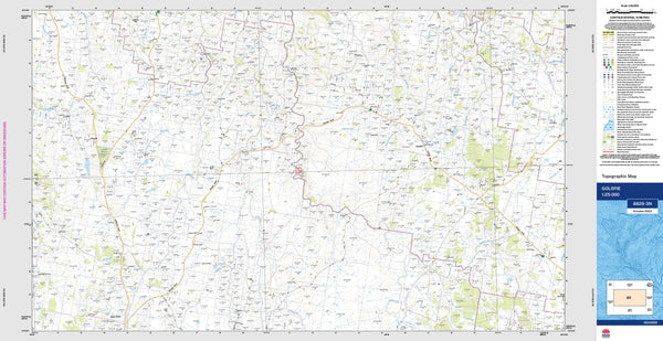 Golspie 8829-3N Topographic Map 1:25k