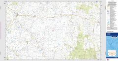 Laggan 8829-3S Topographic Map 1:25k