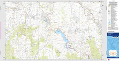The Lagoon 8830-4N Topographic Map 1:25k