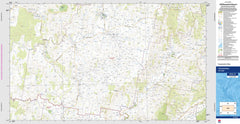 Tunnabidgee 8832-3S Topographic Map 1:25k