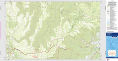 Sassafras 8927-1N Topographic Map 1:25k