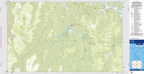 Yalwal 8928-2S Topographic Map 1:25k