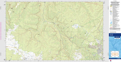 Hilltop 8929-2N Topographic Map 1:25k