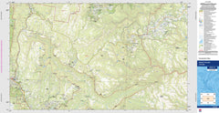 Mount Wilson 8930-1N Topographic Map 1:25k