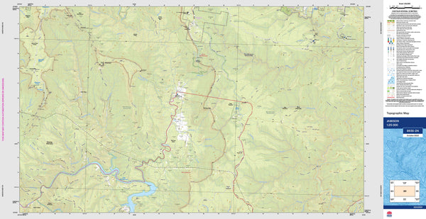 Jamison 8930-2N Topographic Map 1:25k