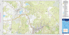 Lithgow 8931-3S Topographic Map 1:25k