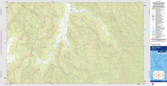 Mount Pomany 8932-1S Topographic Map 1:25k