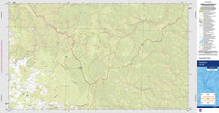 Coricudgy 8932-2N Topographic Map 1:25k