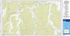 Kerrabee 8933-2S Topographic Map 1:25k