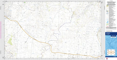 Borambil 8933-4N Topographic Map 1:25k