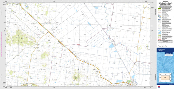 Watermark 8935-1S Topographic Map 1:25k