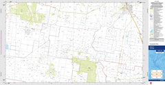 Breeza 8935-2N Topographic Map 1:25k