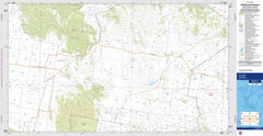 Willuri 8936-1S Topographic Map 1:25k