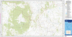 Tareela 8937-2N Topographic Map 1:25k