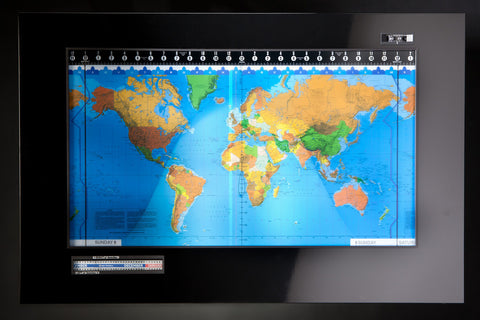 Original Kilburg Geochron Geopolitical - Powder Coated Finish