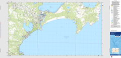 Sussex Inlet 9027-4S Topographic Map 1:25k