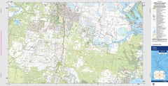 Nowra 9028-3S Topographic Map 1:25k