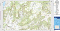 Kangaroo Valley 9028-4S Topographic Map 1:25k