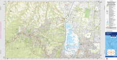 Springwood 9030-4S Topographic Map 1:25k